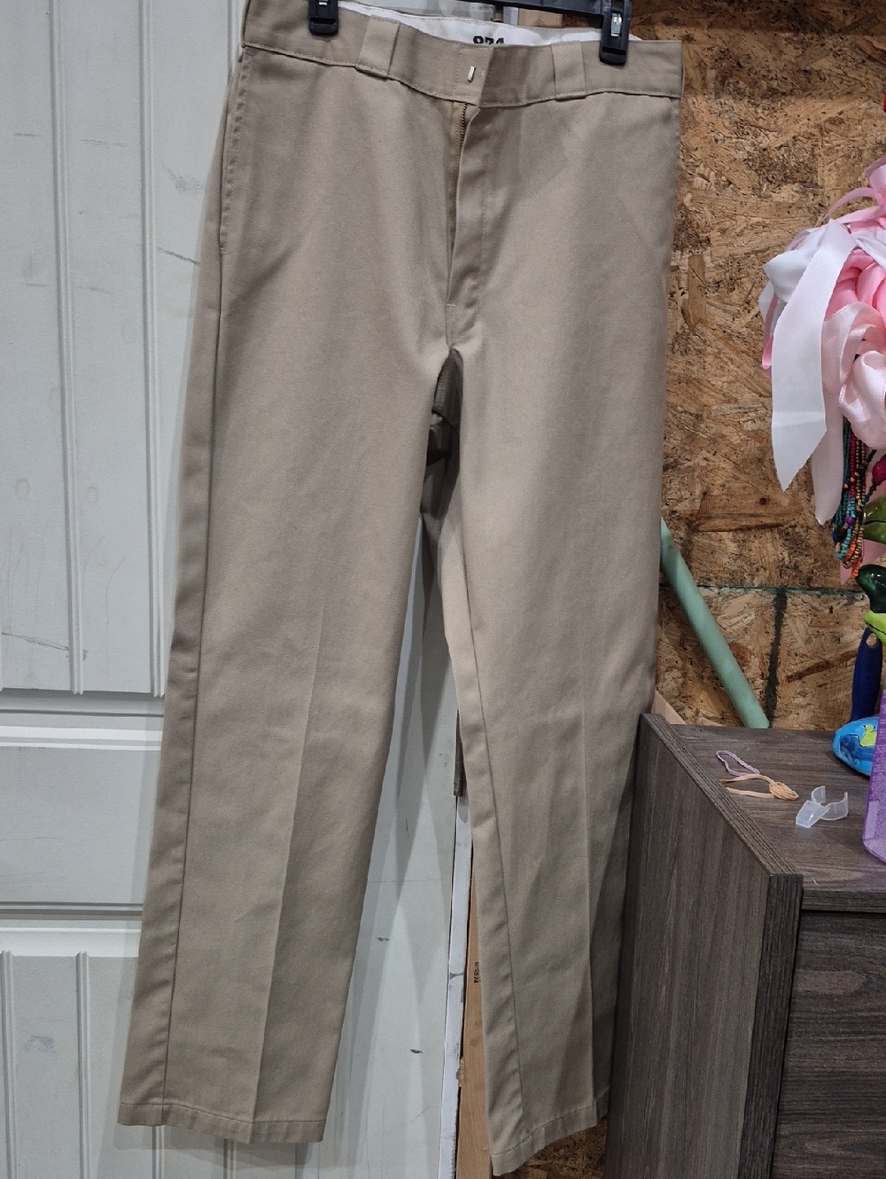Men's Dickie's 874 Original Fit Khaki Straight-Leg Pants 34 X 34 NWOT